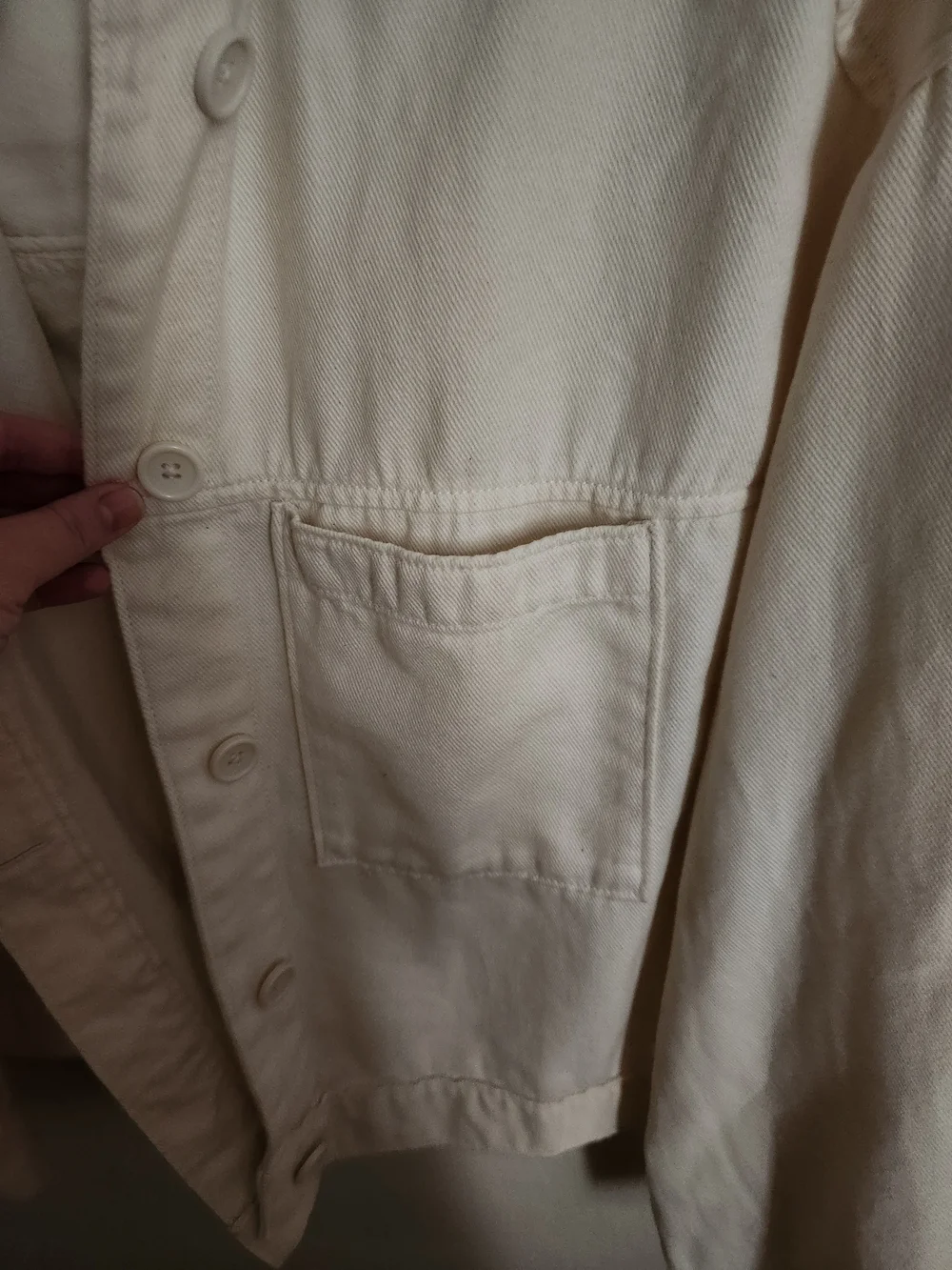Old Navy Women's Cream Utility Jacket